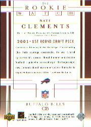 2001 Upper Deck Football "Main Set" Cards - Picture 357 of 361