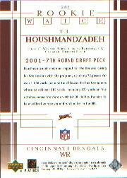 2001 Upper Deck Football "Main Set" Cards - Picture 359 of 361