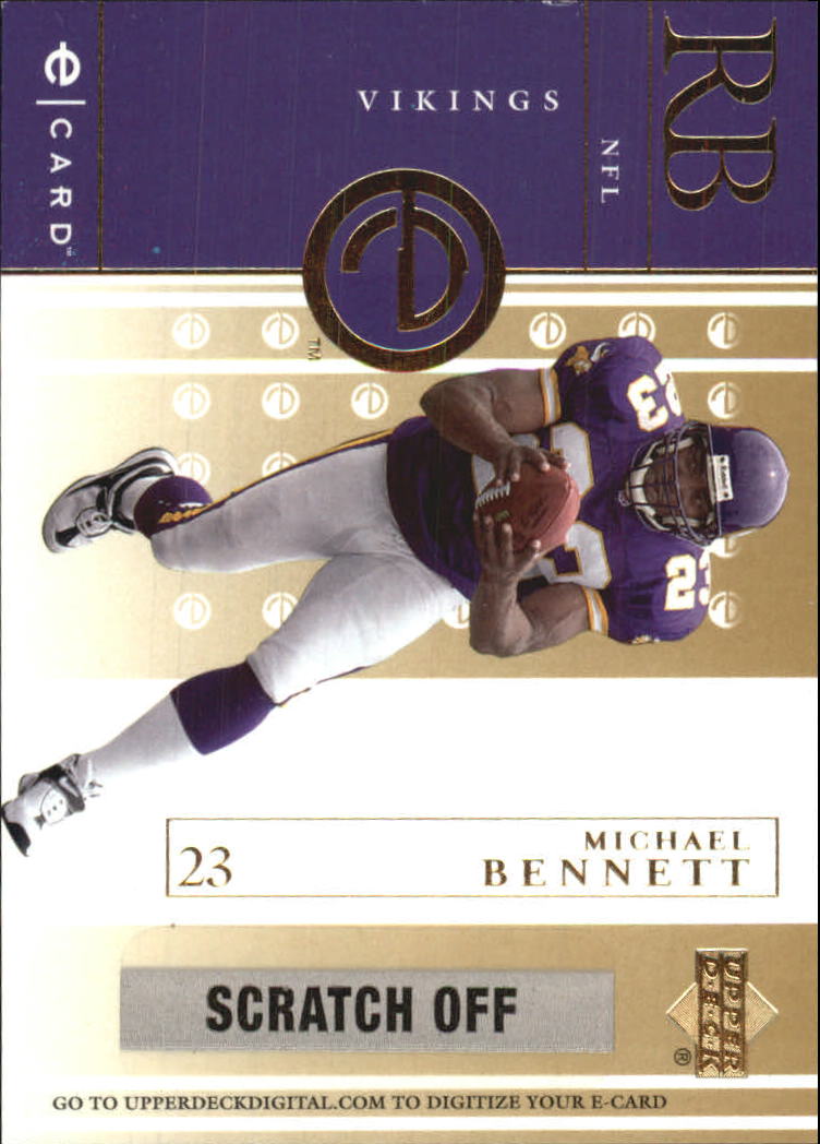 2001 Upper Deck e-Card #EMB Michael Bennett