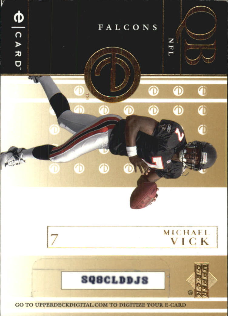 2001 Upper Deck e-Card #EMV Michael Vick