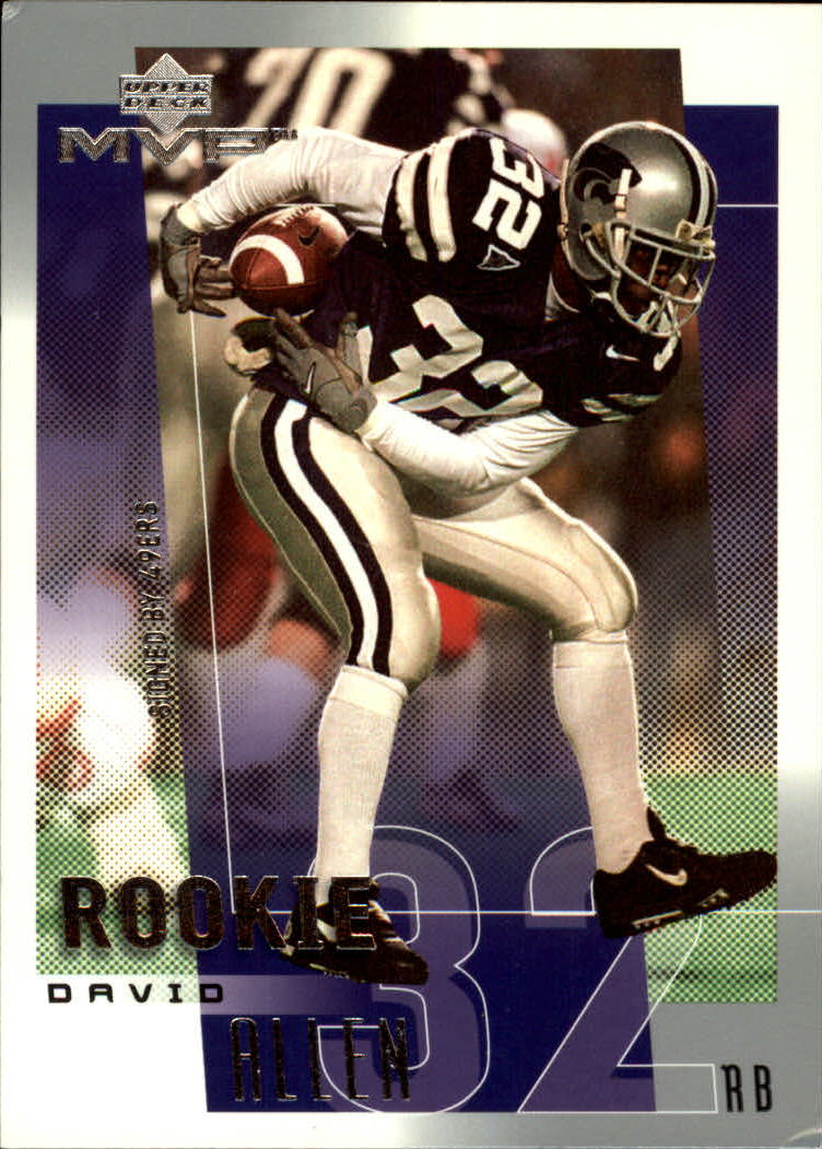 2001 MVP (Upper Deck) Football "Main Set" Cards - Picture 132 of 145
