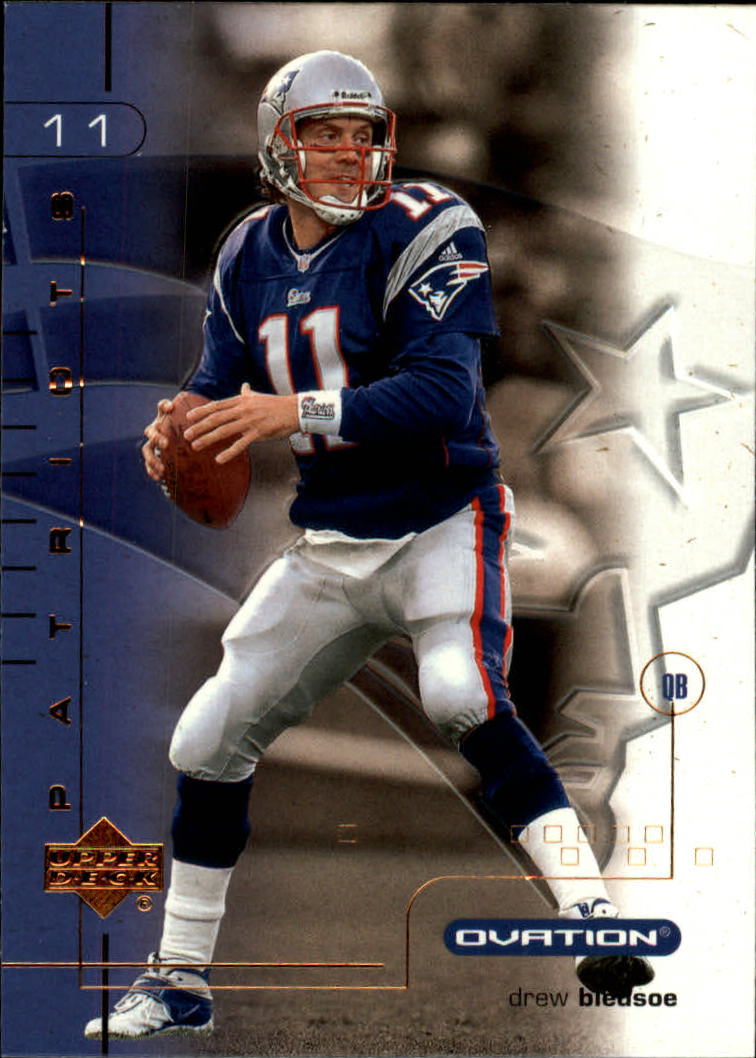 Drew Bledsoe New England Patriots 1993 SP Authentics Rookie Card