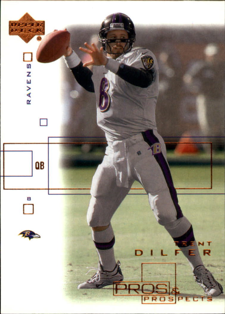 2001 Pros and Prospects (Upper Deck) Football "Main Set" Cards - Picture 4 of 67