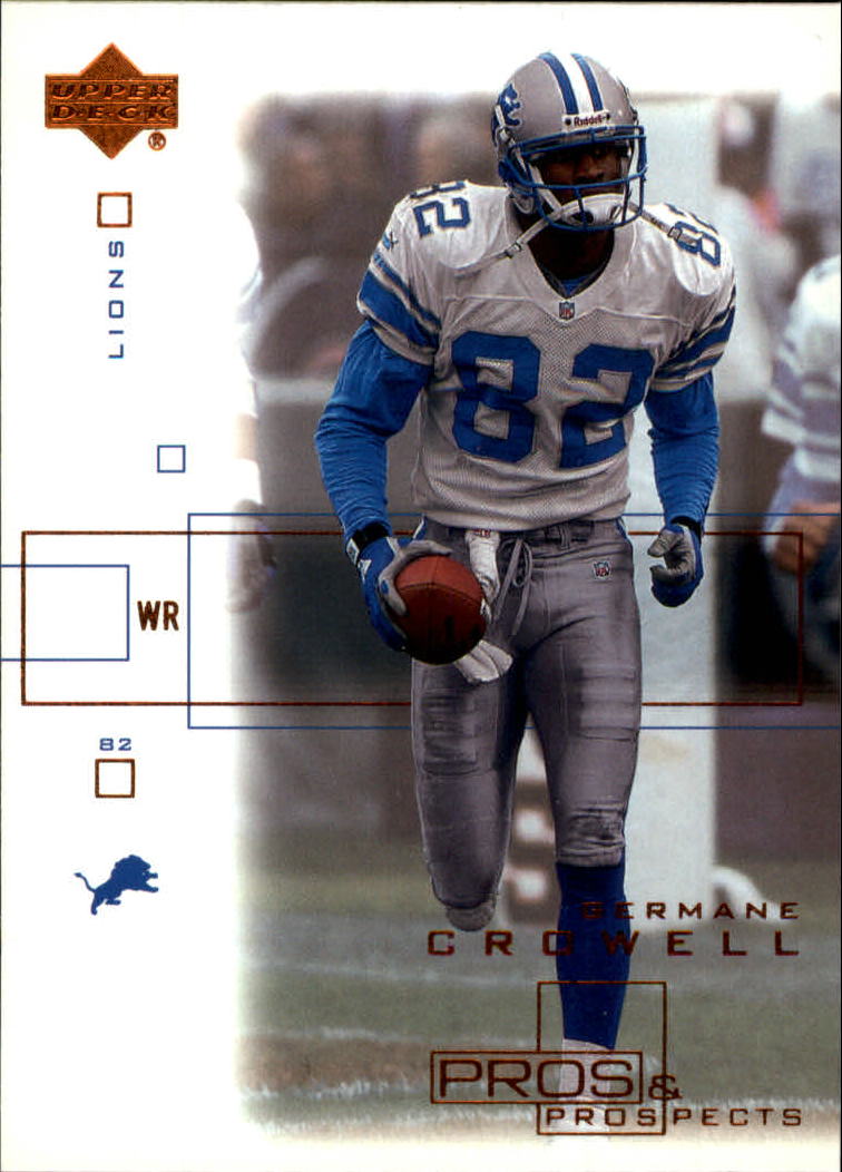 2001 Upper Deck Pros and Prospects #30 Germane Crowell