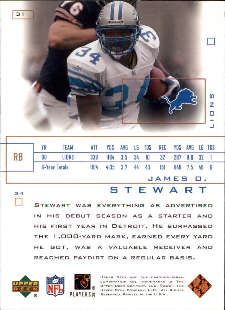 2001 Pros and Prospects (Upper Deck) Football "Main Set" Cards - Picture 27 of 67