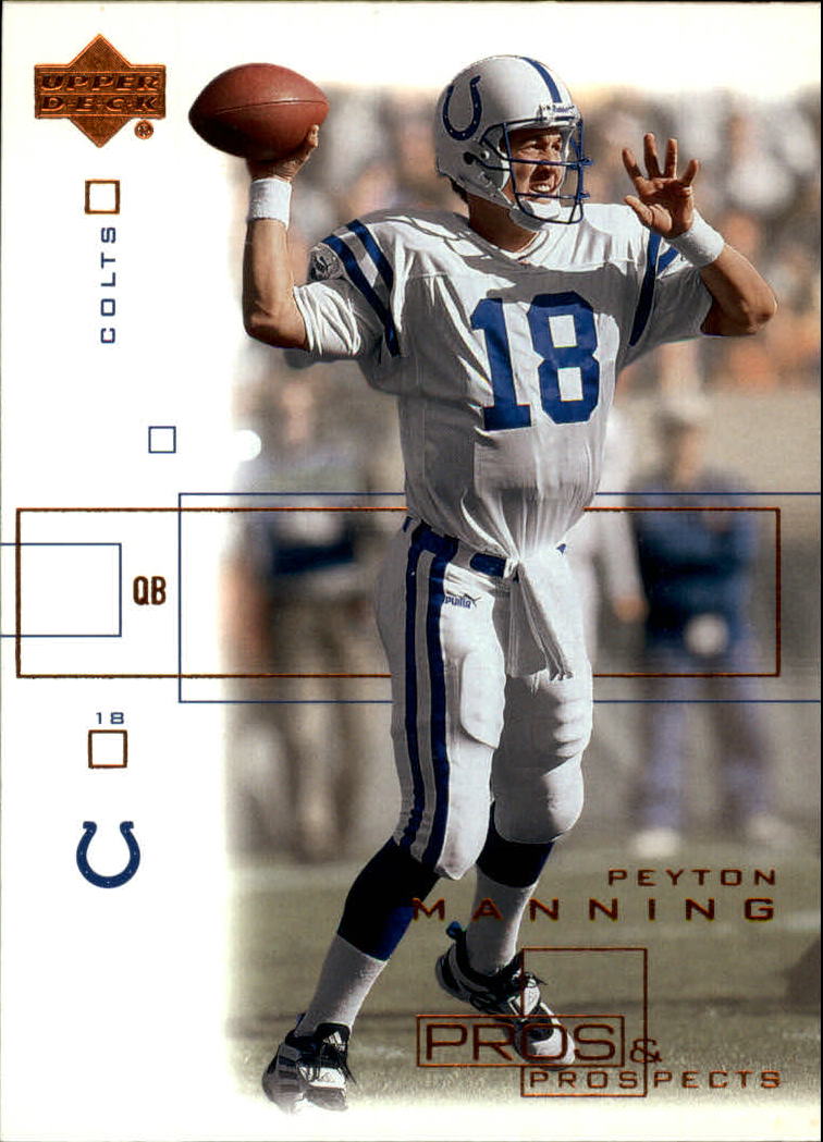 2001 Pros and Prospects (Upper Deck) Football "Main Set" Cards - Picture 30 of 67