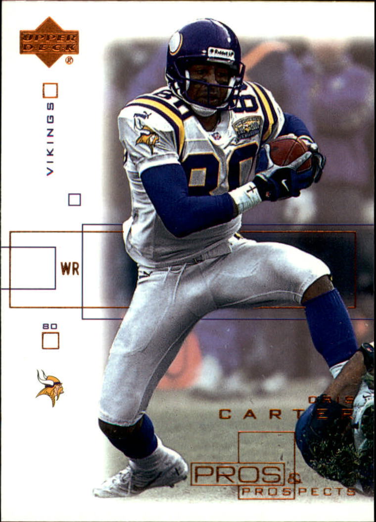 2001 Pros and Prospects (Upper Deck) Football "Main Set" Cards - Picture 34 of 67