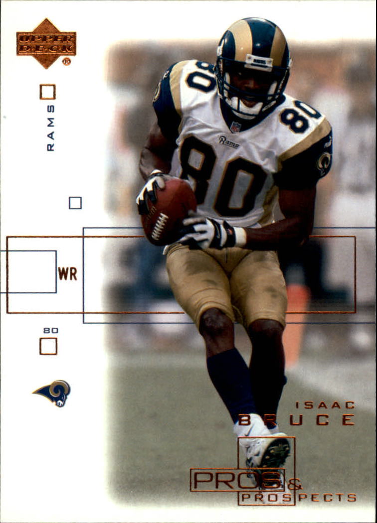 2001 Pros and Prospects (Upper Deck) Football "Main Set" Cards - Picture 48 of 67