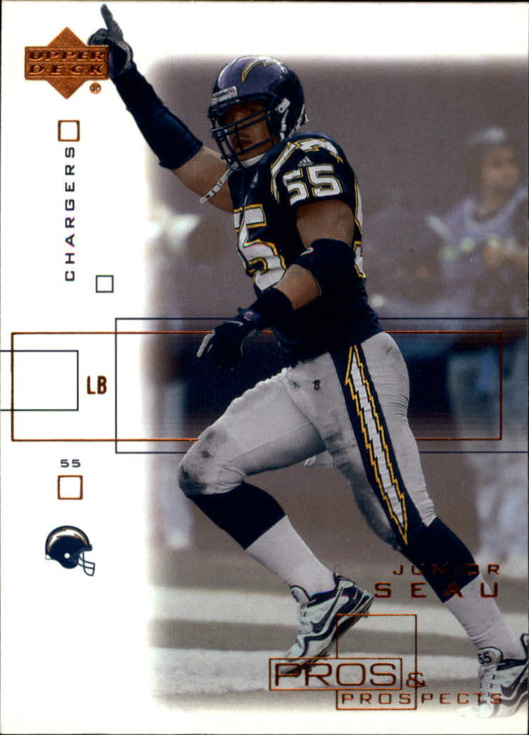2001 Pros and Prospects (Upper Deck) Football "Main Set" Cards - Picture 50 of 67