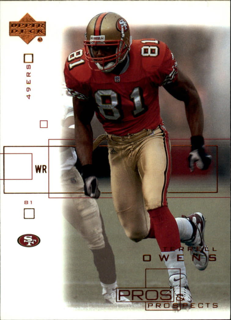 2001 Upper Deck Pros and Prospects #80 Terrell Owens