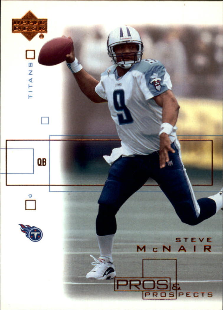 2001 Pros and Prospects (Upper Deck) Football "Main Set" Cards - Picture 58 of 67