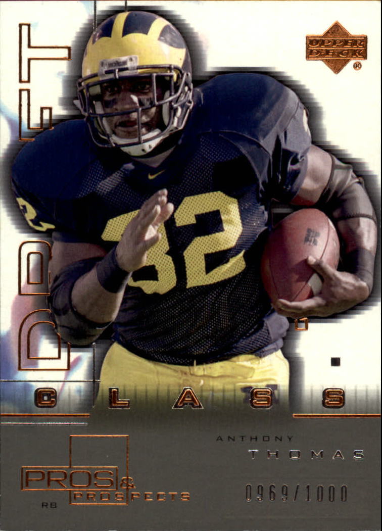 2001 Upper Deck Pros and Prospects #108 Anthony Thomas RC