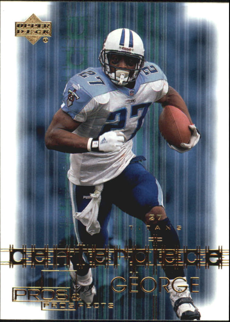 2001 Upper Deck Pros and Prospects Centerpiece #C5 Eddie George