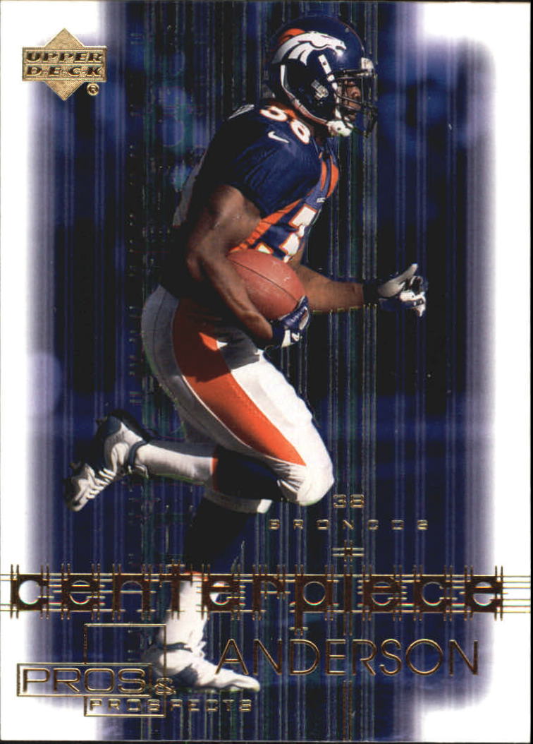 2001 Upper Deck Pros and Prospects Centerpiece #C6 Mike Anderson