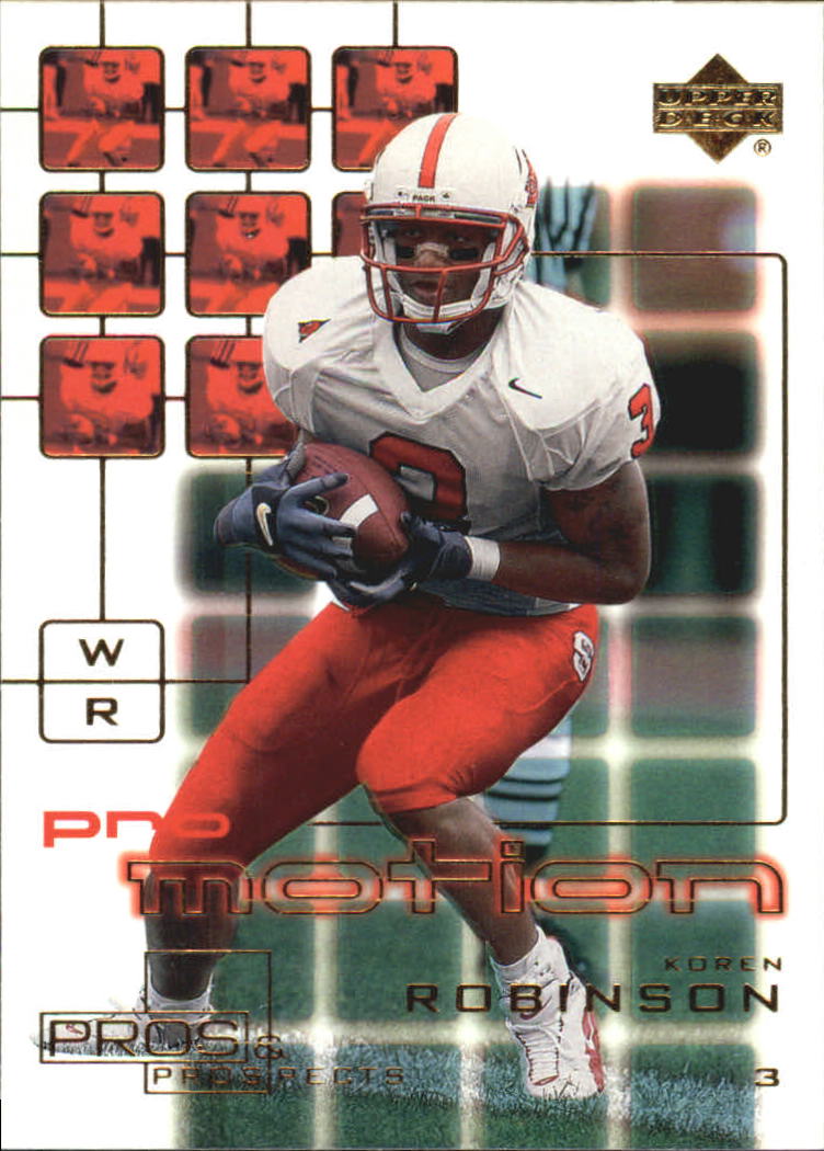 2001 Pros and Prospects (Upper Deck) Football "Insert" Cards - Bild 8 von 9