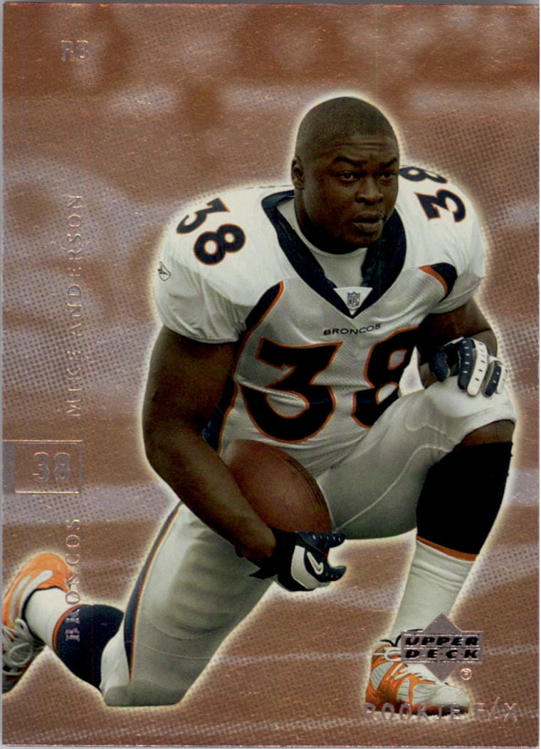 2001 Upper Deck Rookie F/X #29 Mike Anderson