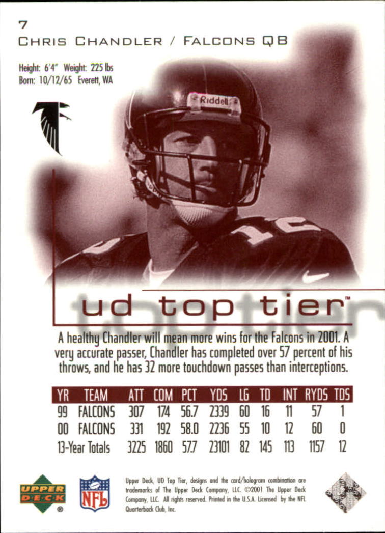 B1253- 2001 Upper Deck Top Tier FB 1-225 + Inserts -You Pick- 15+ FREE US SHIP - Picture 15 of 319