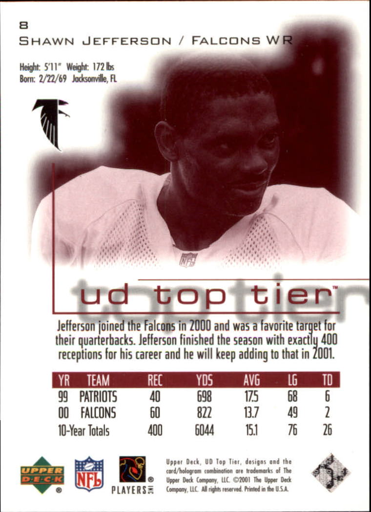 B1253- 2001 Upper Deck Top Tier FB 1-225 + Inserts -You Pick- 15+ FREE US SHIP - Picture 17 of 319