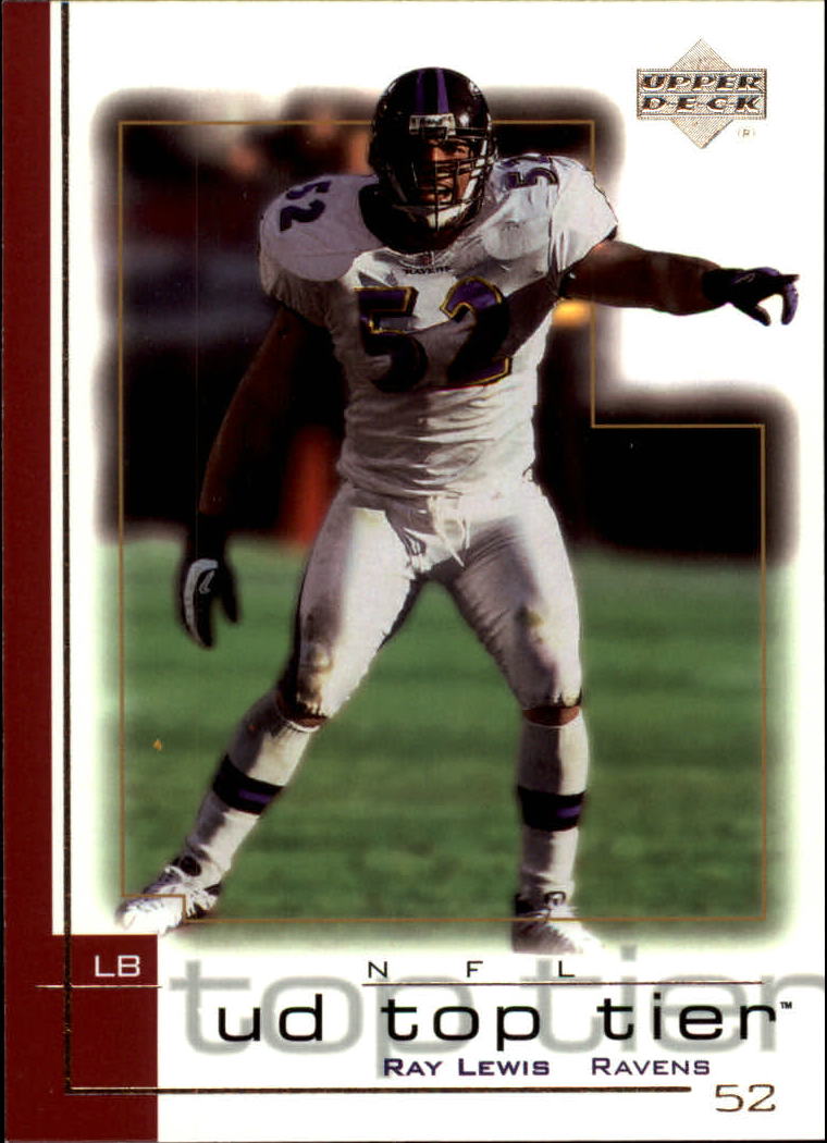 2001 Top Tier (Upper Deck) Football "Main Set" Cards - Picture 28 of 355