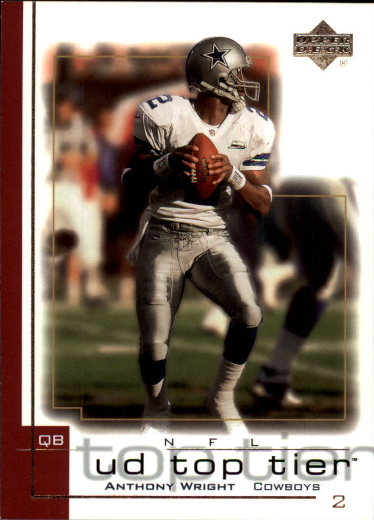 2001 Top Tier (Upper Deck) Football "Main Set" Cards - Picture 92 of 355