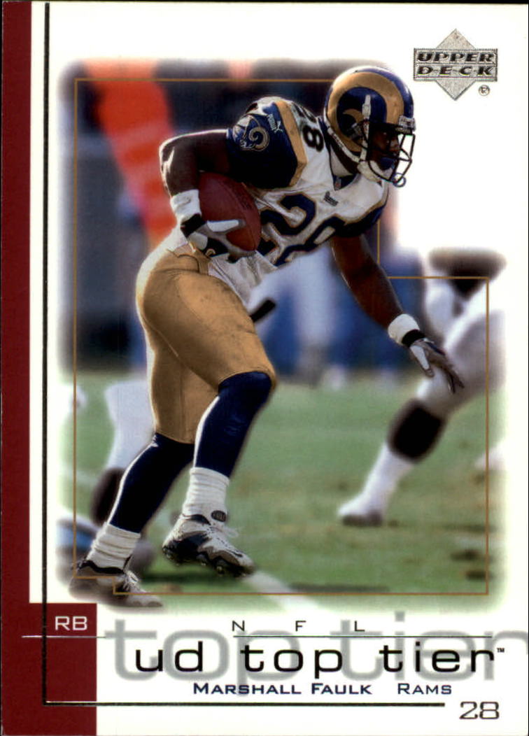 2001 Top Tier (Upper Deck) Football "Main Set" Cards - Picture 248 of 355