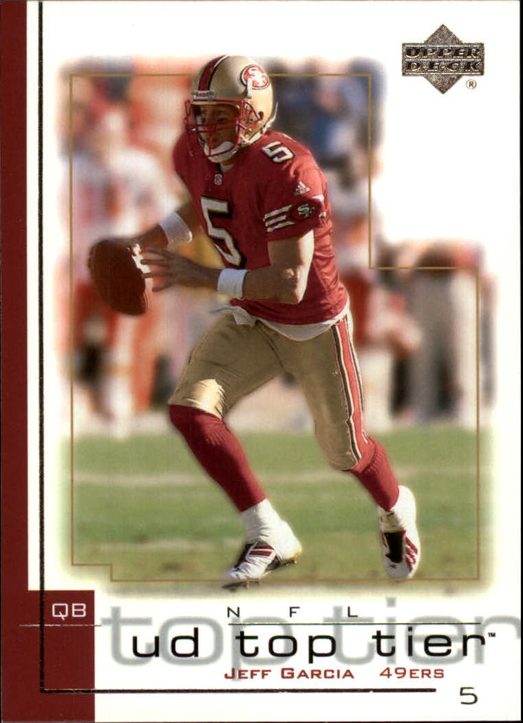 Jeff Garcia 2001 Crown Royale San Francisco 49ers NFL Football #122 Sports  Cards