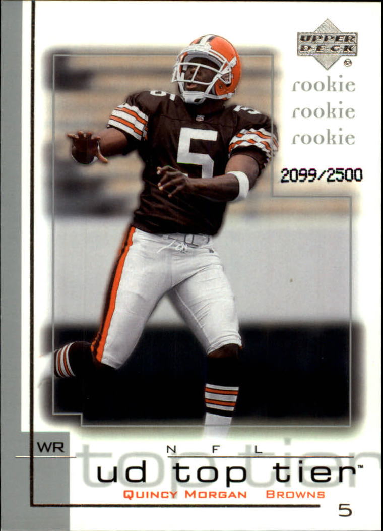 2001 Top Tier (Upper Deck) Football "Main Set" Cards - Picture 334 of 355