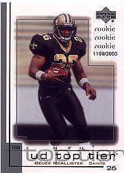 B1253- 2001 Upper Deck Top Tier FB 1-225 + Inserts -You Pick- 15+ FREE US SHIP - Picture 314 of 319