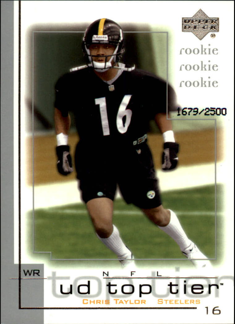 2001 Upper Deck Top Tier #225 Chris Taylor/2500 RC