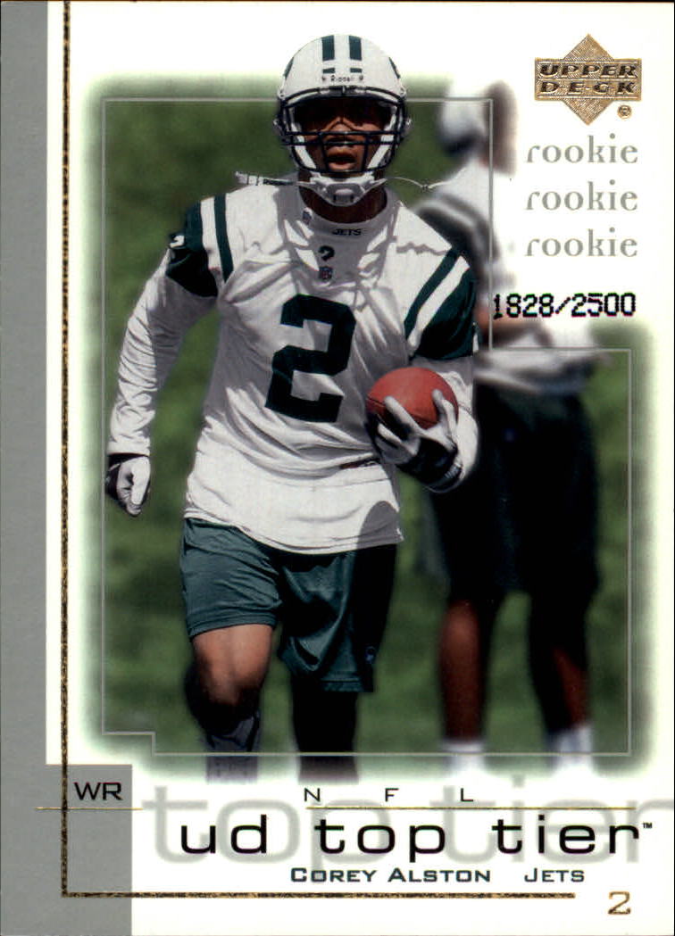2001 Top Tier (Upper Deck) Football "Main Set" Cards - Picture 348 of 355