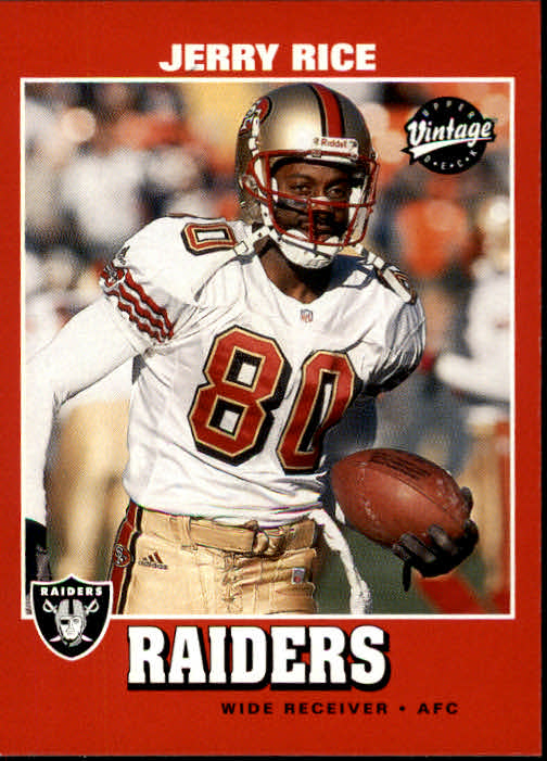 Jerry Rice cards (2000-2022) 49ers Raiders - You Choose - Bild 82 von 227