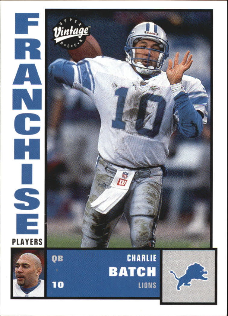 2001 Vintage (Upper Deck) Football "Insert" Cards - Picture 2 of 19