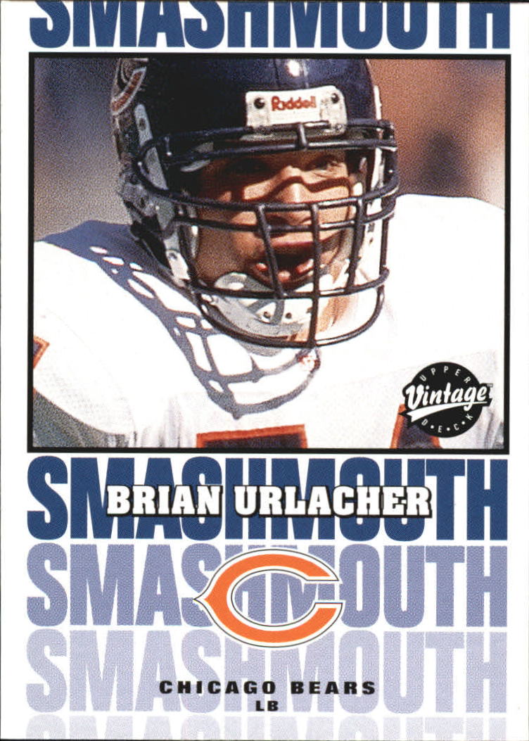 2001 Upper Deck Vintage Smashmouth #S9 Brian Urlacher