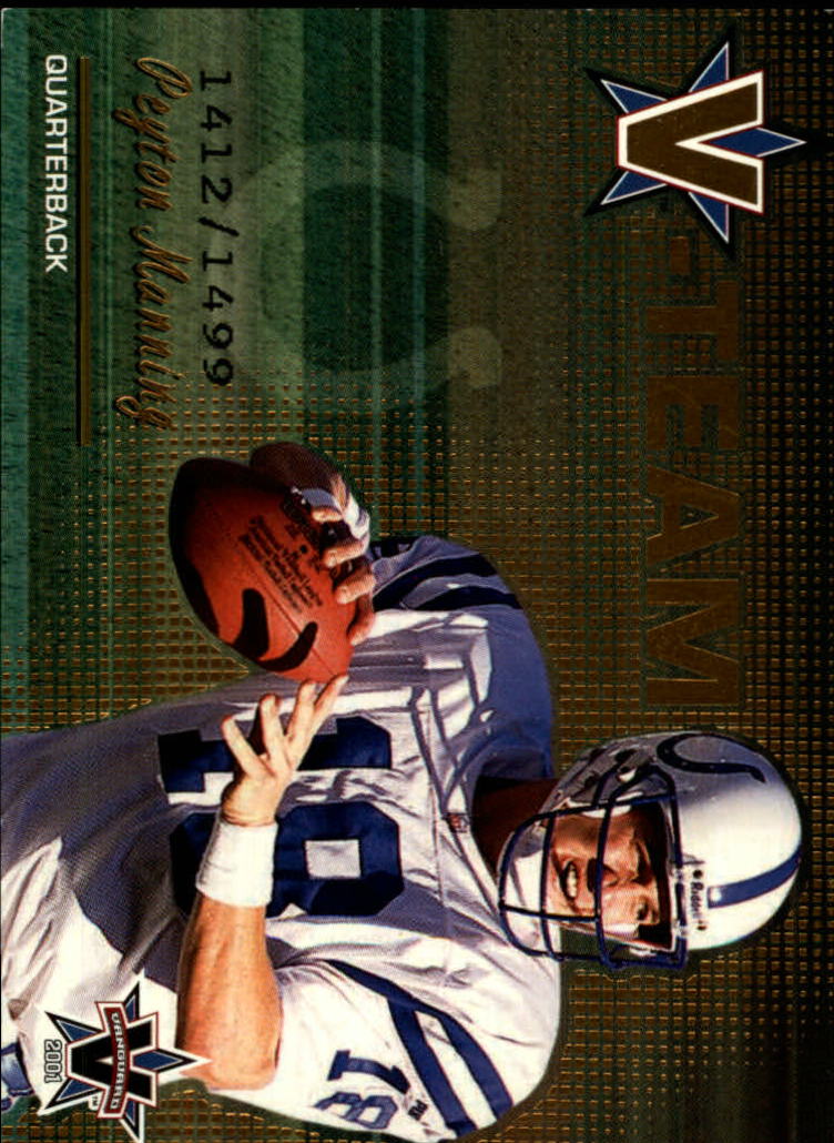 2001 Vanguard V-Team #11 Peyton Manning