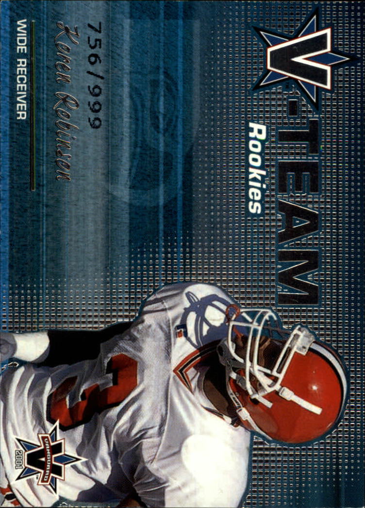 A8035- 2001 Vanguard Football Cards 1-135 +Rookies -You Pick- 15+ FREE US SHIP - Picture 127 of 141