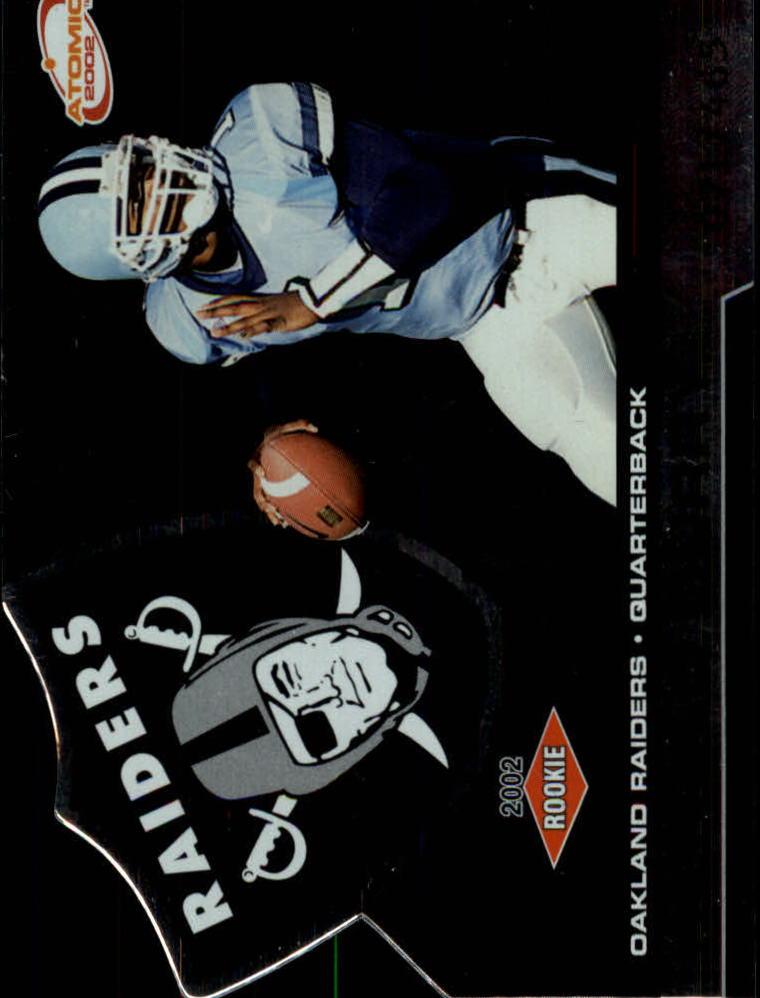 2002 Atomic #141 Ronald Curry RC