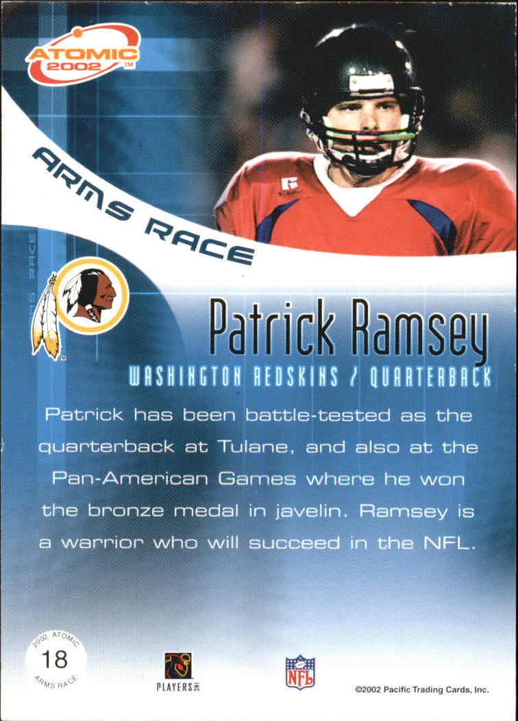 2002 Atomic (Pacific) Football "Insert" Cards - Picture 9 of 39