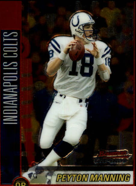 2002 Bowman Chrome #100 Peyton Manning