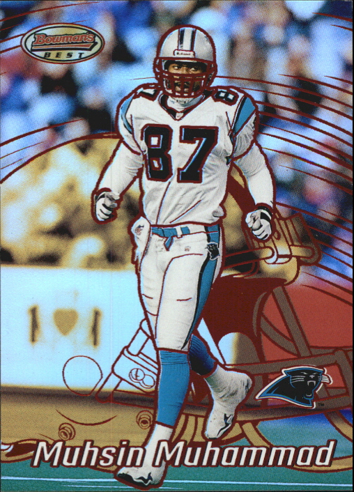 2002 Bowman's Best Red #56 Muhsin Muhammad