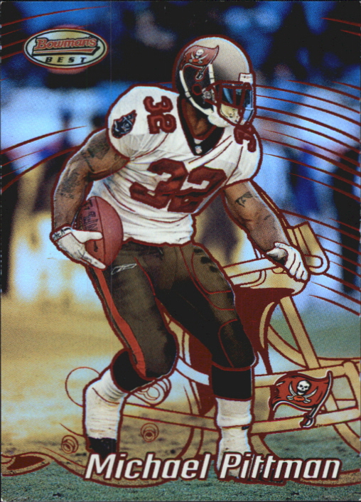 2002 Bowman's Best Red #76 Michael Pittman