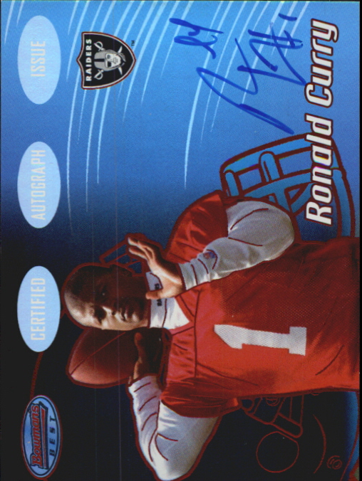 2002 Bowman's Best Red #160 Ronald Curry AU