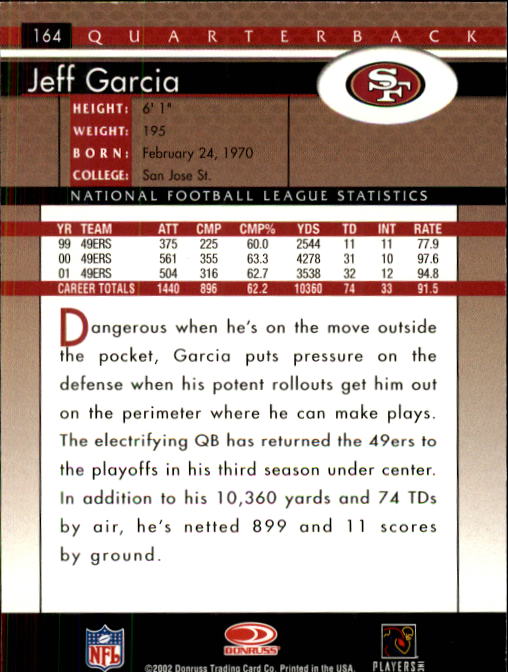 2002 Donruss Football (Pick Card From List) C83 07-24 - Picture 257 of 327
