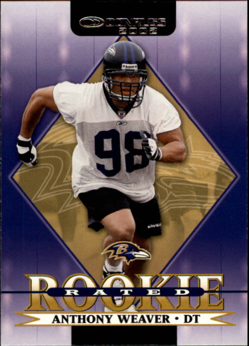 2002 Donruss Football Card Pick (Base) 101-300