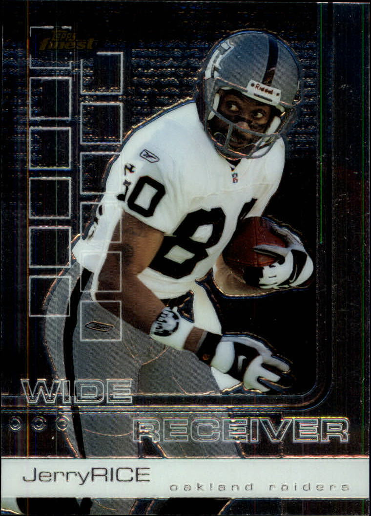 Jerry Rice cards (2000-2022) 49ers Raiders - You Choose - Bild 89 von 227