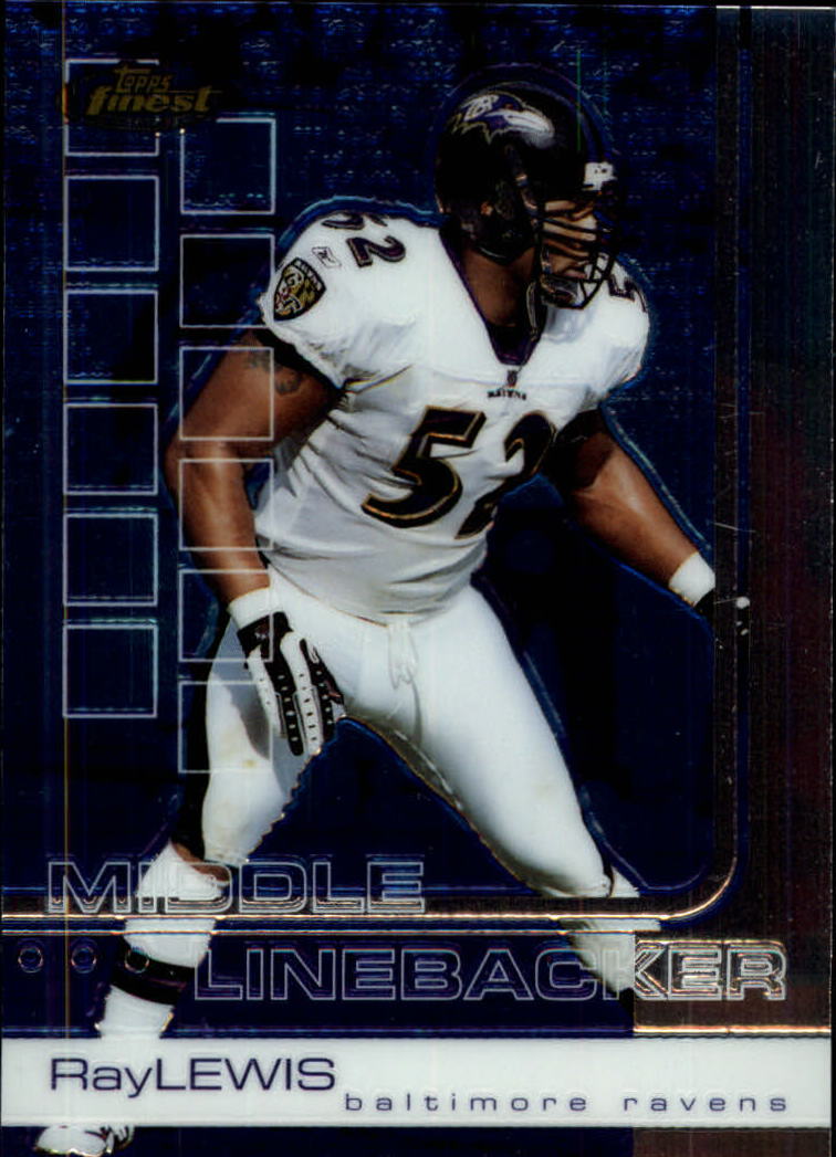 2002 Finest #40 Ray Lewis