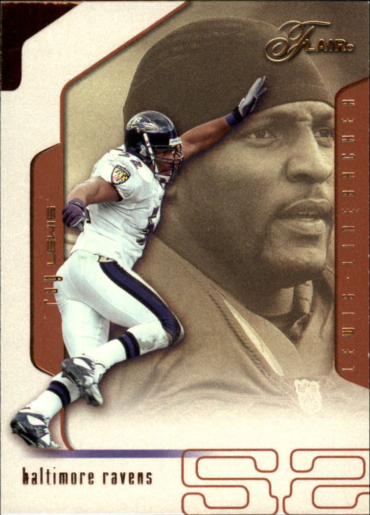 2002 Flair #4 Ray Lewis