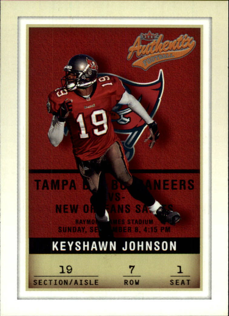 2002 Fleer Authentix #7 Keyshawn Johnson