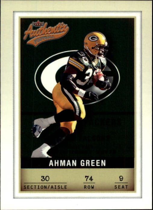 2002 Fleer Authentix #74 Ahman Green