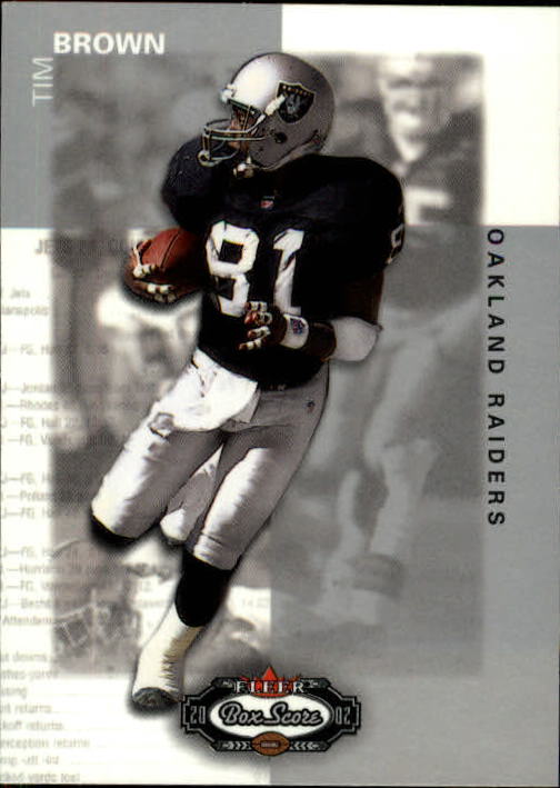 2002 Box Score (Fleer) Football "Main Set" Cards - Picture 8 of 296