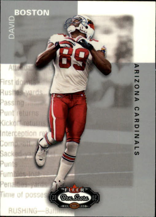 2002 Box Score (Fleer) Football "Main Set" Cards - Picture 32 of 296